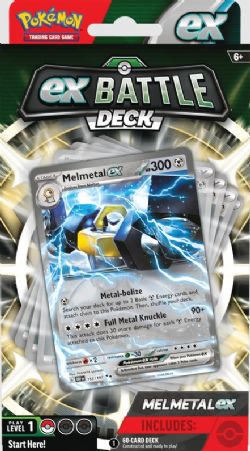 CARTES DE POKÉMON - POKEMON BATTLE DECKS MELMETAL EX/HOUNDOOM X ASST